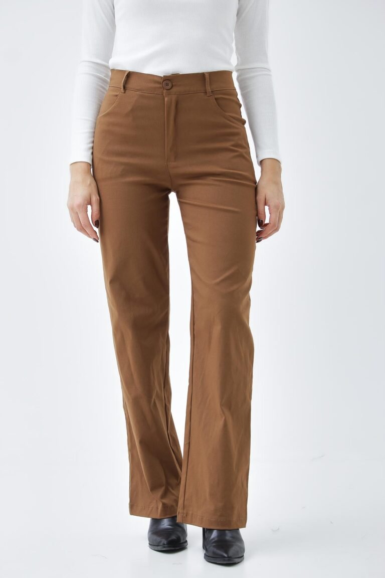 Pantalón Wide Leg Cintura Elástico